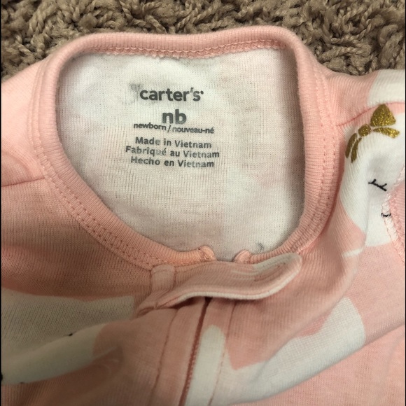 Gently used Carter’s sleepers - Picture 4 of 8